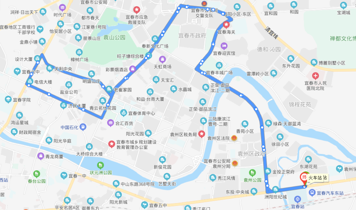 宜春公交2路