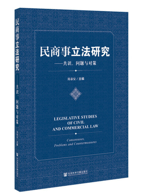 民商事立法研究：共識、問題與對策