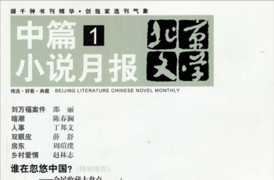 2012中篇小說(21世紀年度小說選：2012中篇小說)