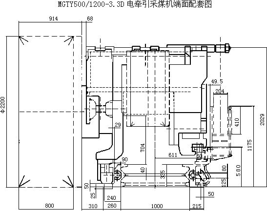 單一厚煤層採煤系統