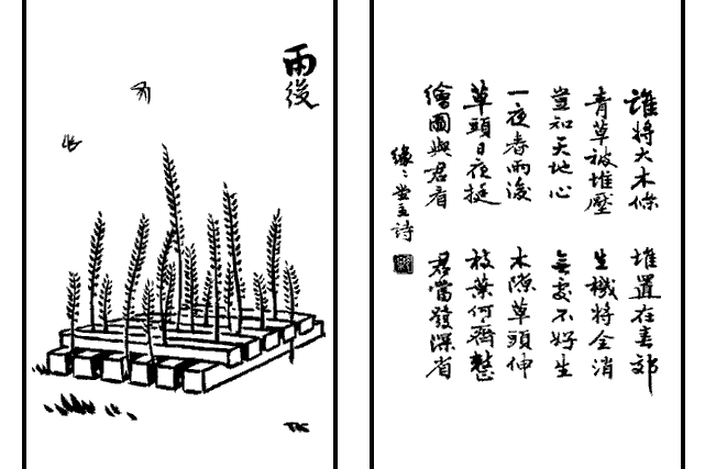 雨後(豐子愷《護生畫集》中的文章)