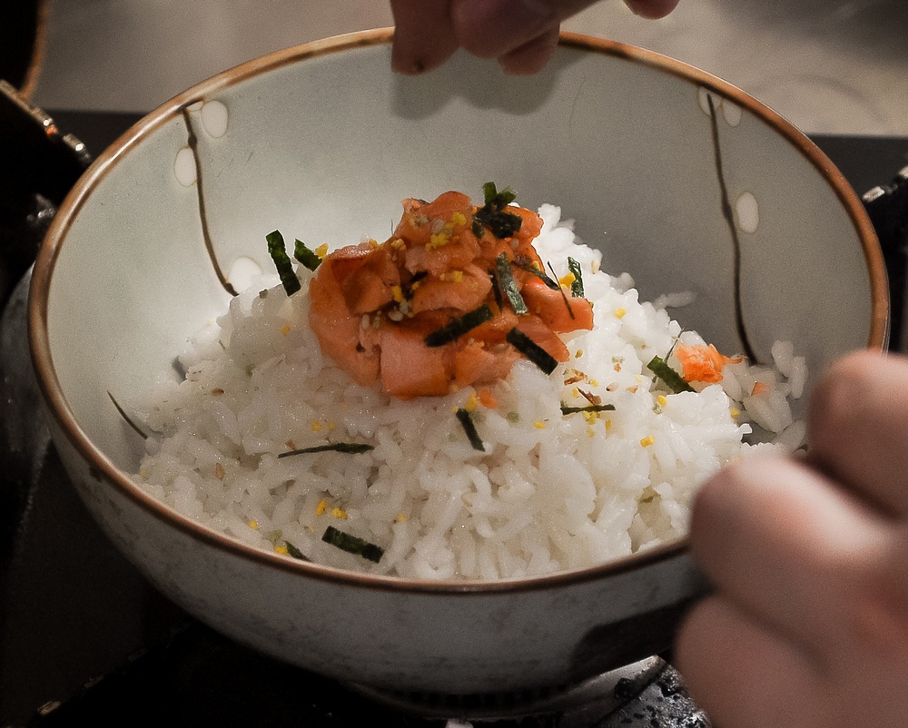 鮭魚泡飯