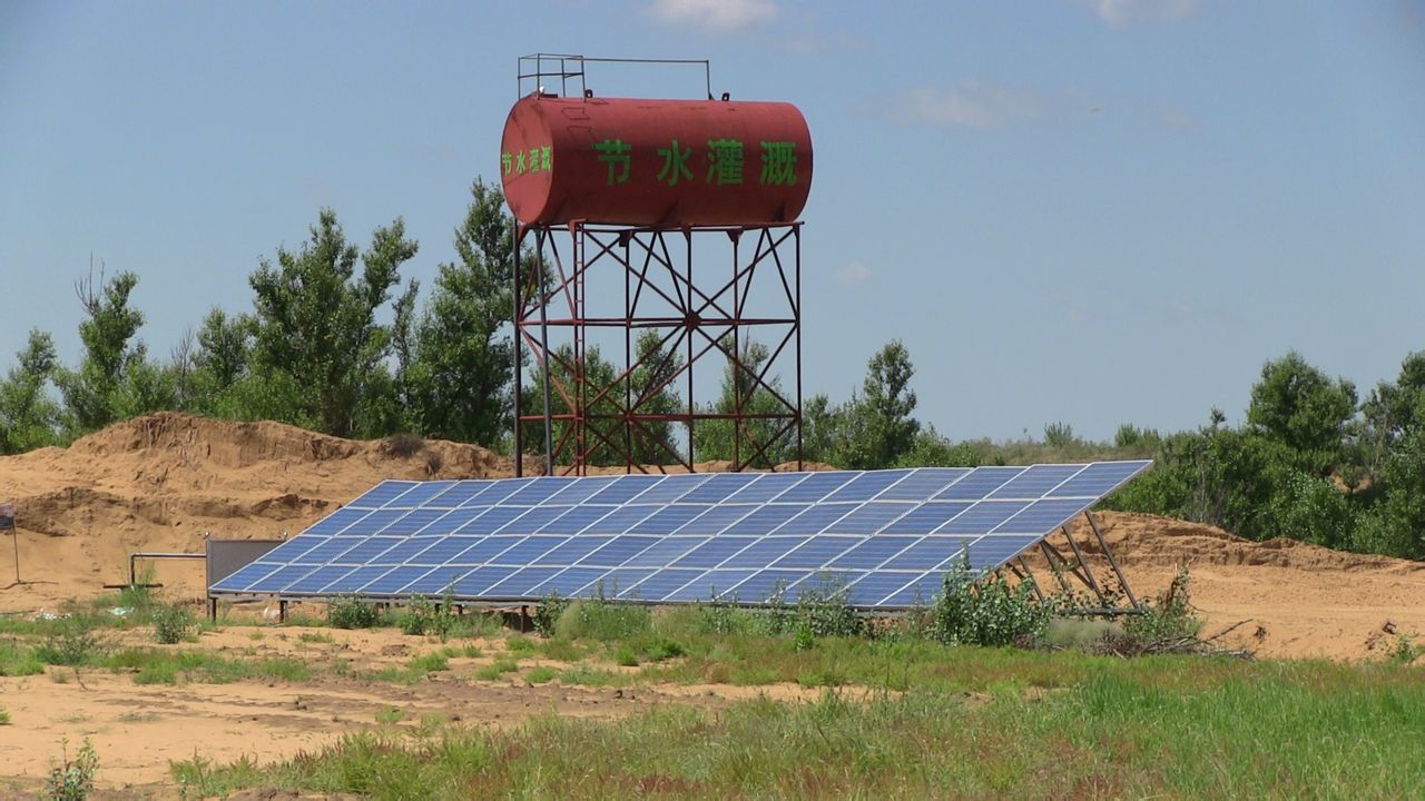 陝西毛烏素沙漠水土治理項目效果