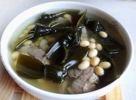 海帶黃豆排骨湯