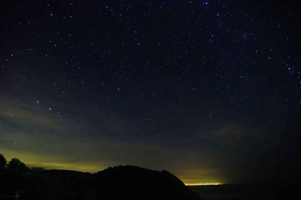 荒原夜空