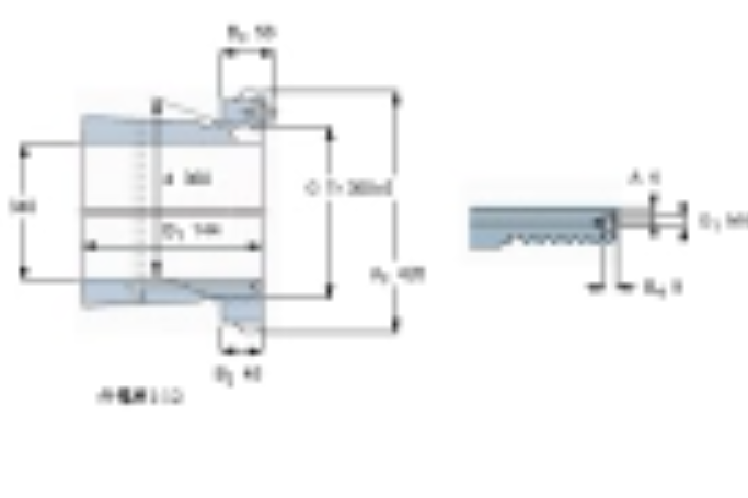 SKF OH3172HE軸承