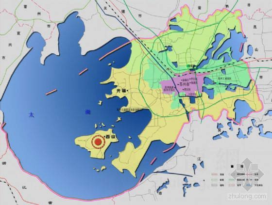 太湖風景名勝區地圖