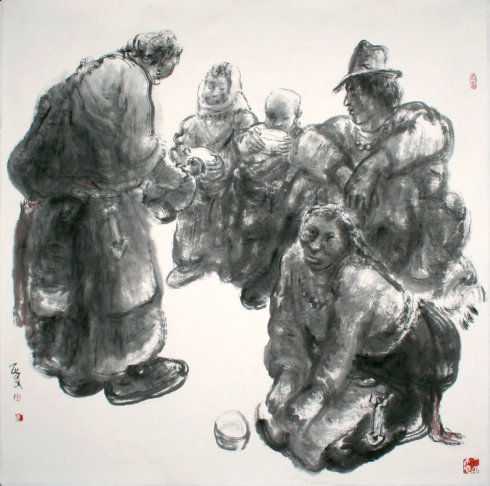 《喝奶茶》2005年