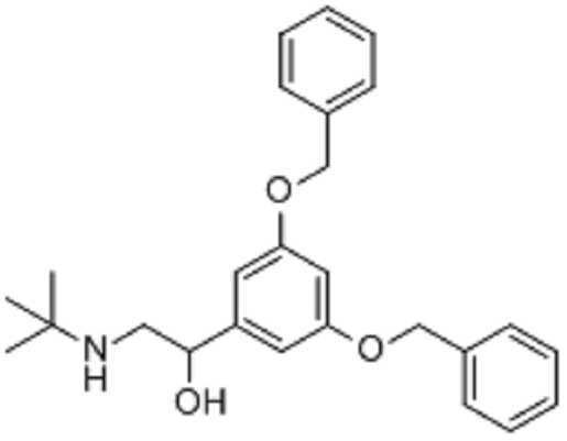 1-[3,5-二（苄氧基）苯基]-2-（叔丁基氨基）乙醇