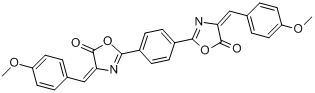 2,2-（1,4-亞苯基）二[4-[（4-甲氧基苯基）-亞甲基-5(4H)-惡唑酮