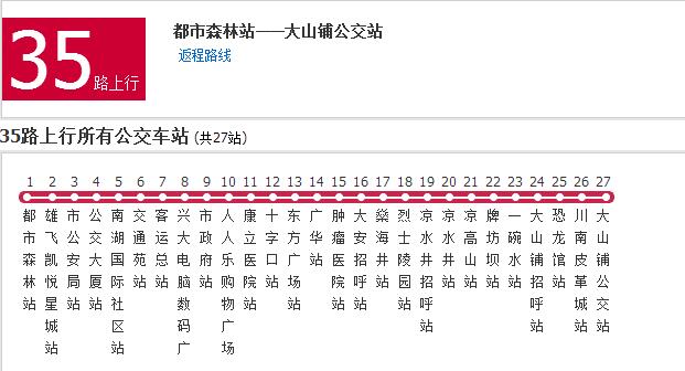 自貢公交35路