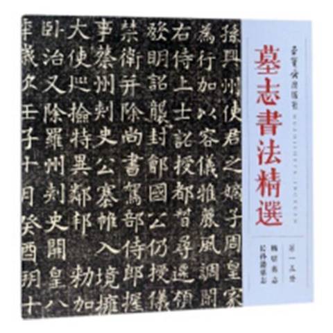 墓誌書法五冊：楊居墓誌長孫懿墓誌