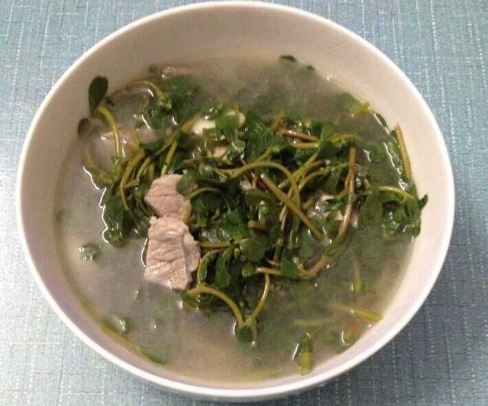 馬齒莧肉片湯