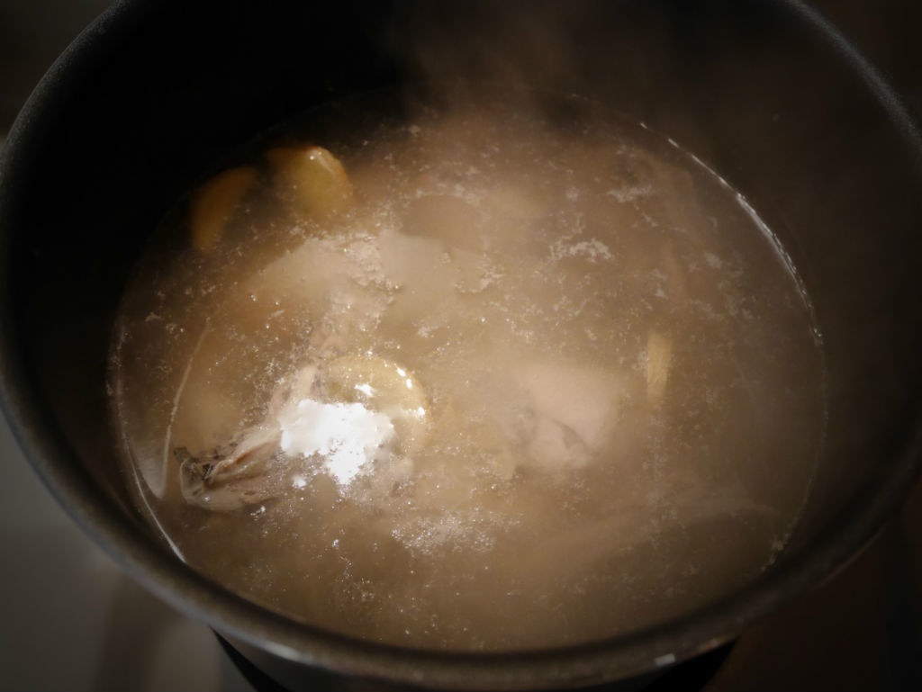 養生竹蓀烏骨雞湯