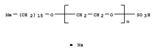 α-磺基-ω-（十六烷基氧基）聚（氧基-1,2-亞乙基）鈉鹽