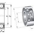 SKF 608-2RS1軸承