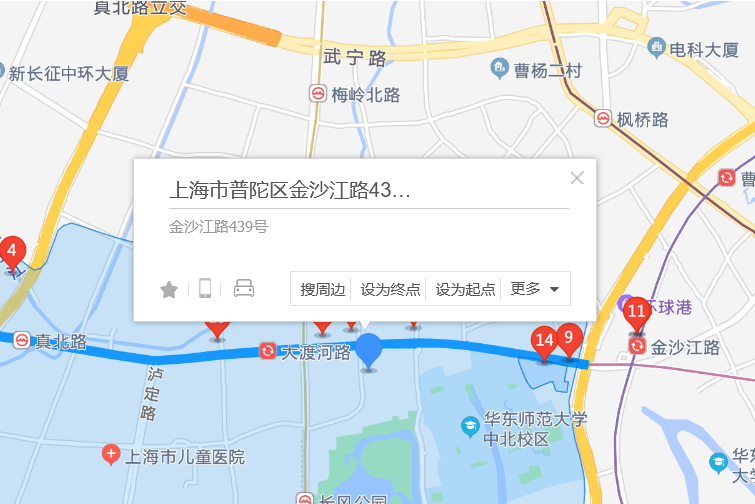 金沙江路439號