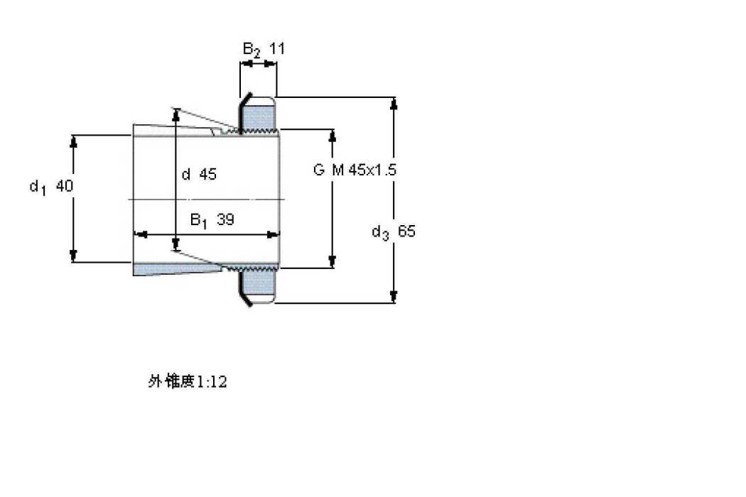 SKF H309軸承