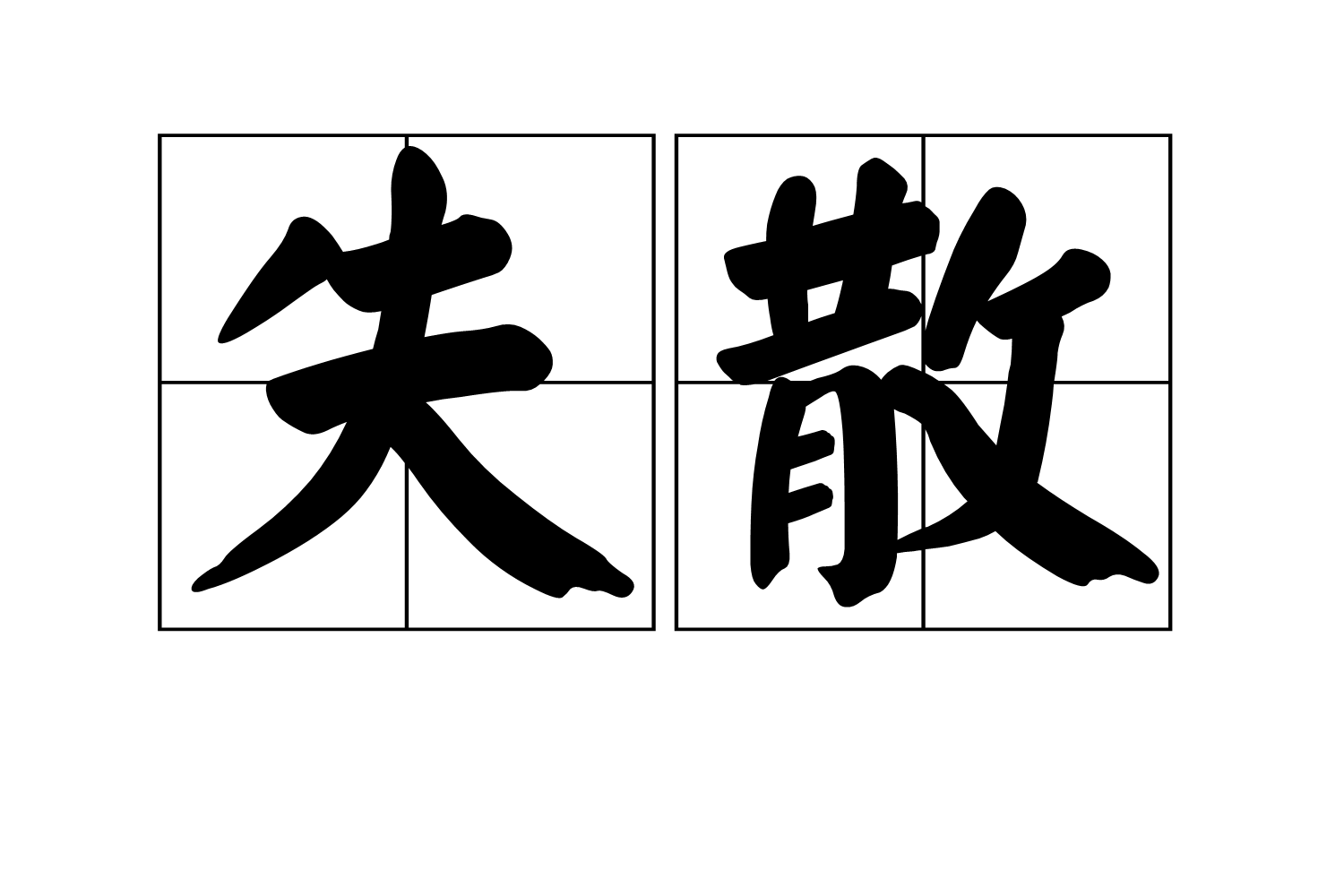 失散(詞語)