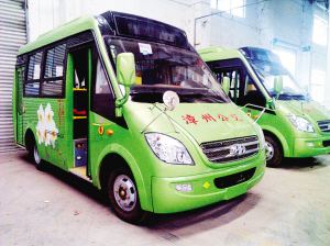 漳州公交B12路小型公車