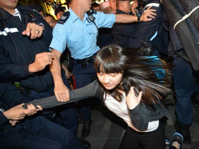 3·8香港反水貨客遊行示威事件