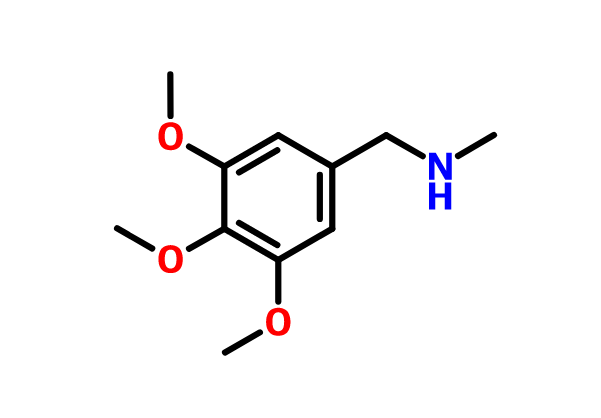 N-甲基-3,4,5-三甲氧基苄胺