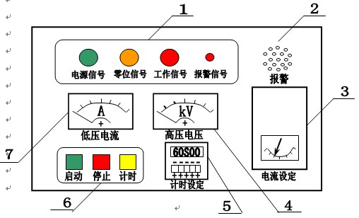 試驗變壓器控制箱