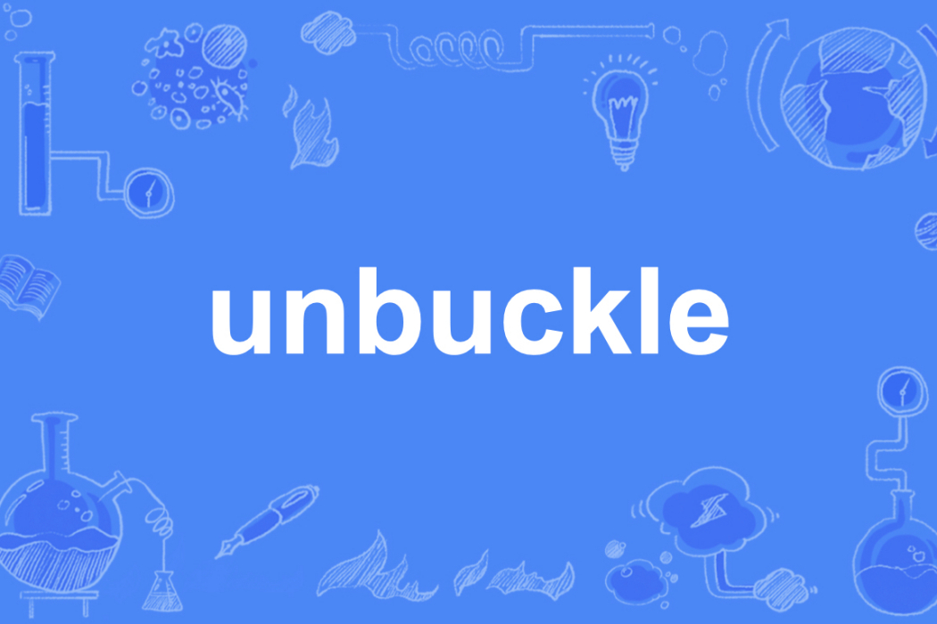 unbuckle