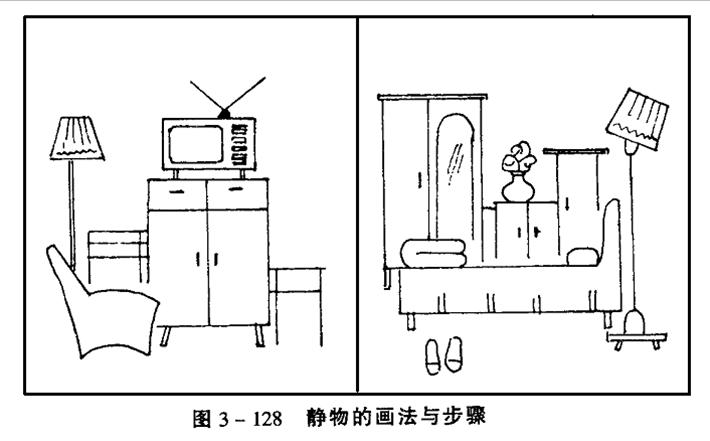 靜物簡筆畫