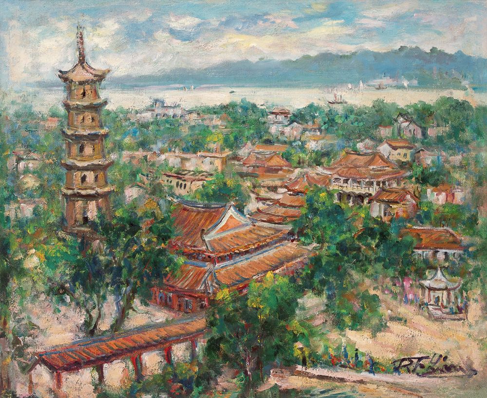 《福建風景》54x65cm