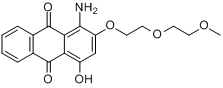 1-氨基-4-羥基-2-[2-（2-甲氧基乙氧基）乙氧基]-9,10-蒽二酮