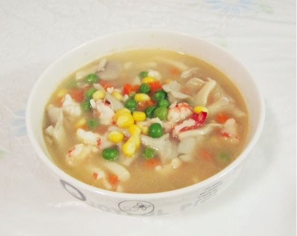 豌豆肉餅湯