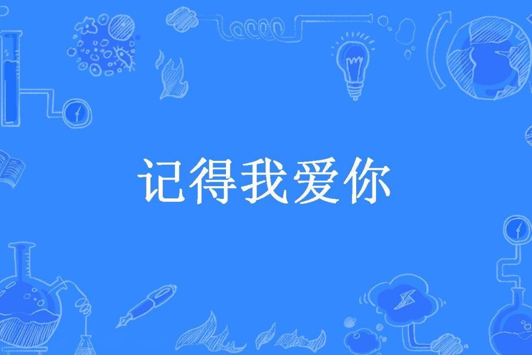 記得我愛你(軒轅所著小說)