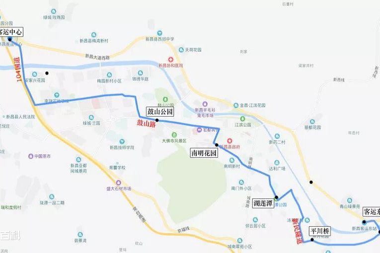 新昌公交4路