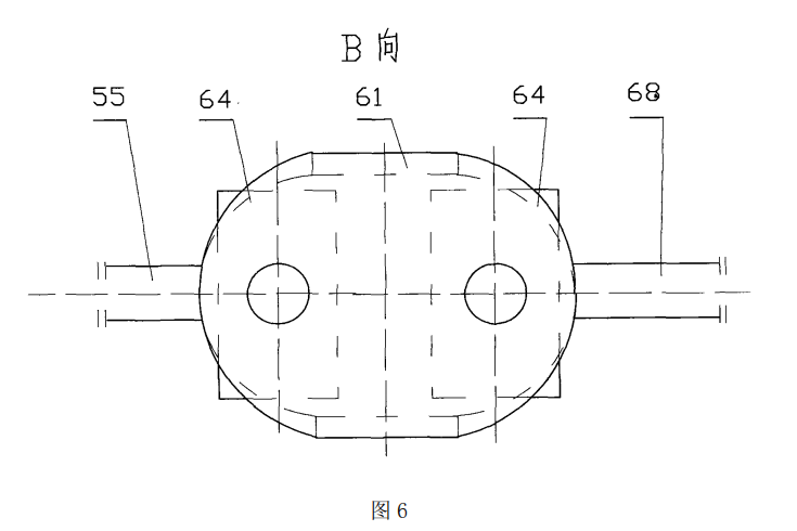 一種整體機架四驅氣剎後轉向農用抓草機