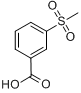 3-（甲基磺醯基）苯甲酸