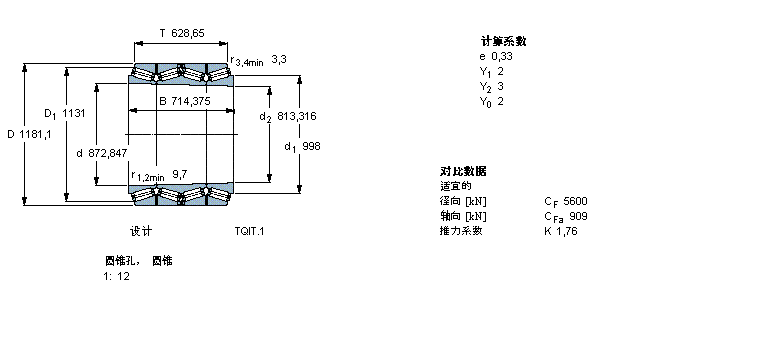 SKF BT4B328956/HA4軸承