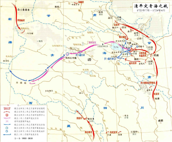 清平羅卜藏丹津叛亂(平定羅卜藏丹津叛亂)