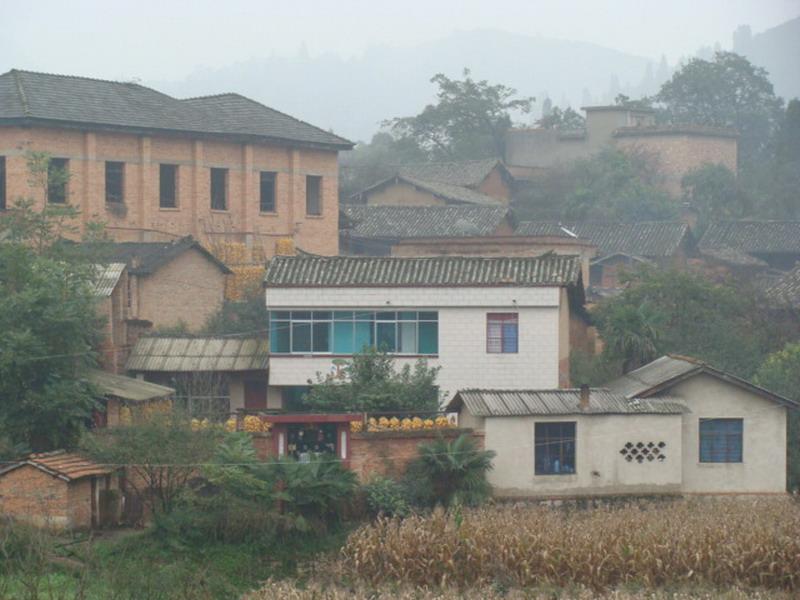 小墨雨村一角