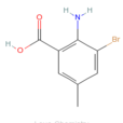 2-氨基-3-溴-5-甲基苯甲酸