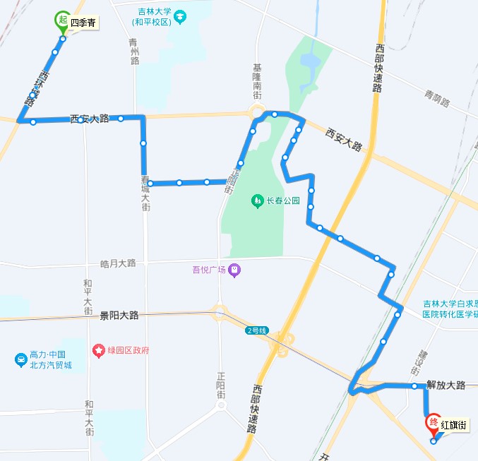 長春公交Z147路