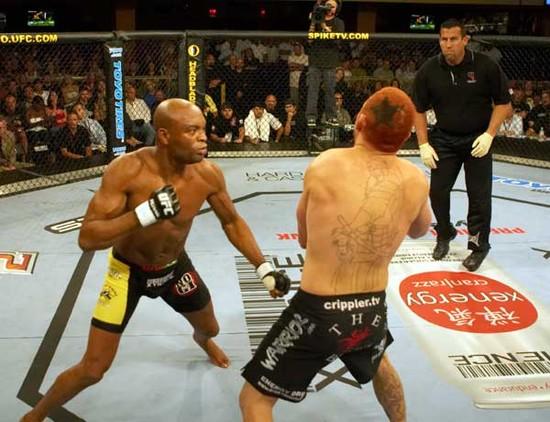 遭遇蜘蛛人Anderson Silva