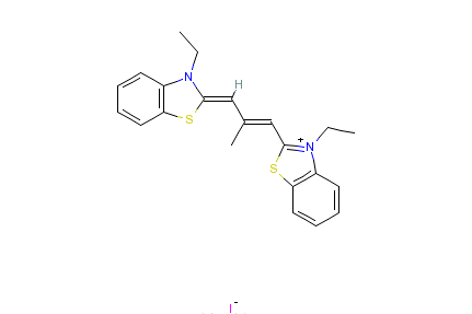 3-乙基-2-[3-（3-乙基-3H-苯並噻唑-2-亞基）-2-甲基丙-1-烯基]苯並噻唑碘化物