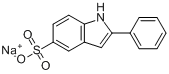 2-苯基吲哚-5-磺酸鈉