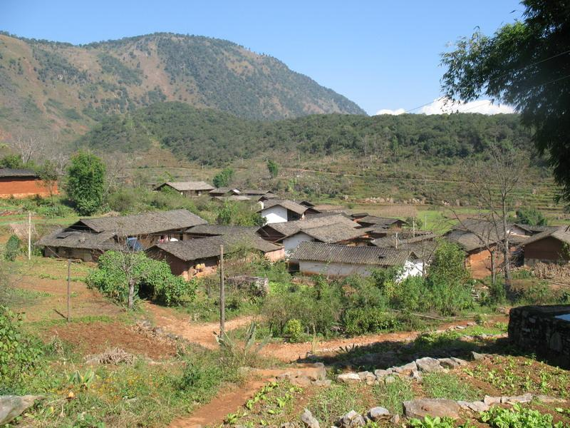 岔河村(雲南省普洱墨江縣團田鄉岔河村)