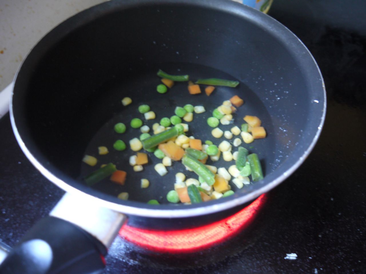 花椰菜番茄蛋飯