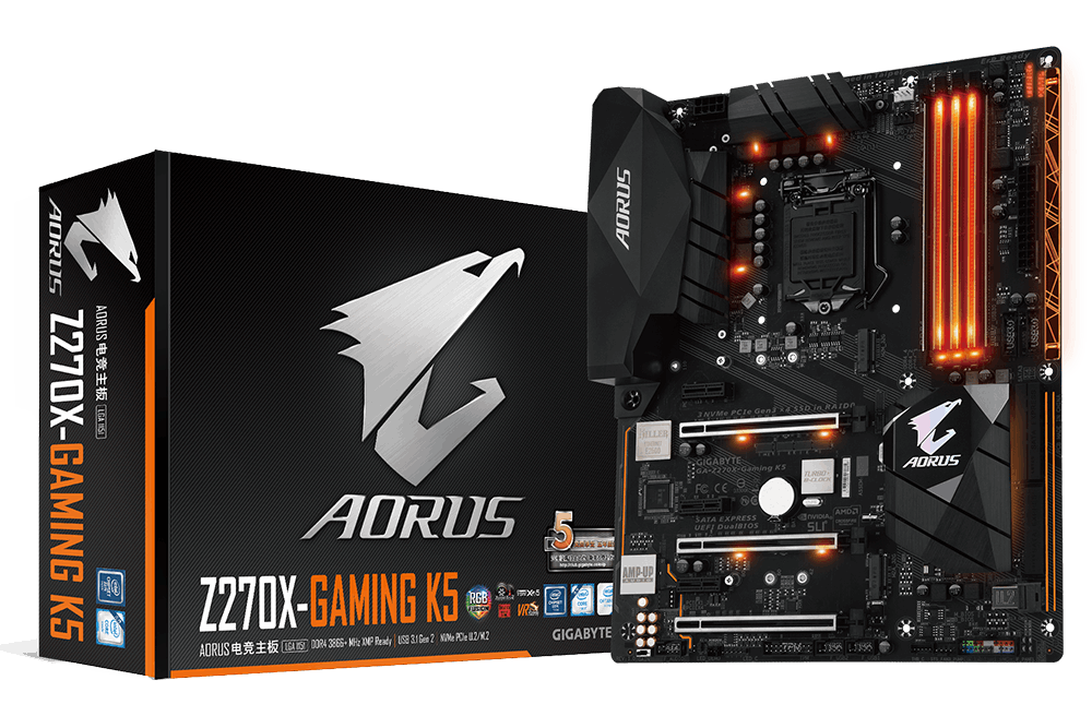 技嘉AORUS Z270X-Gaming K5