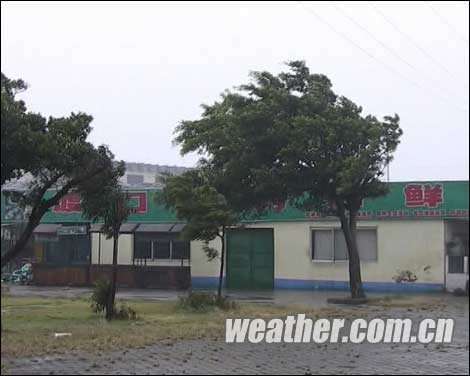 “芭瑪”襲來，廣西沿海城市狂風暴雨