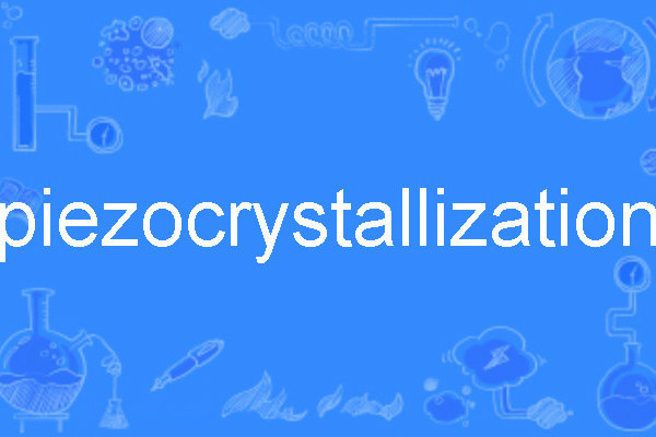 piezocrystallization