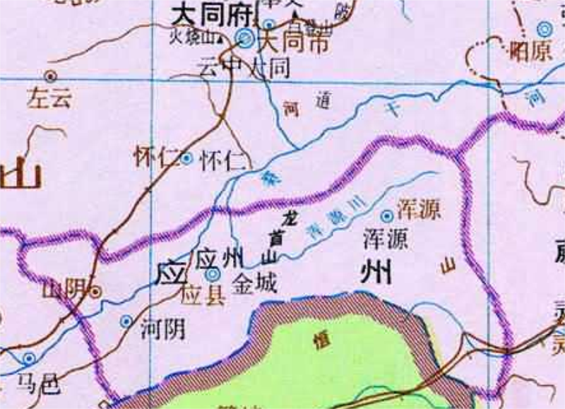 河陰縣(遼置山西省河陰縣)